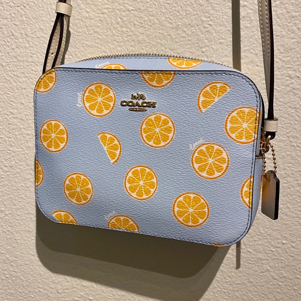 NWOT Coach Citrus Crossbody w/Coin Purse